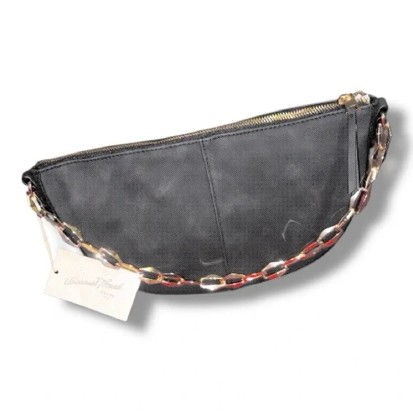 Universal Thread Black Handbag with Chain - Picture 2 of 5